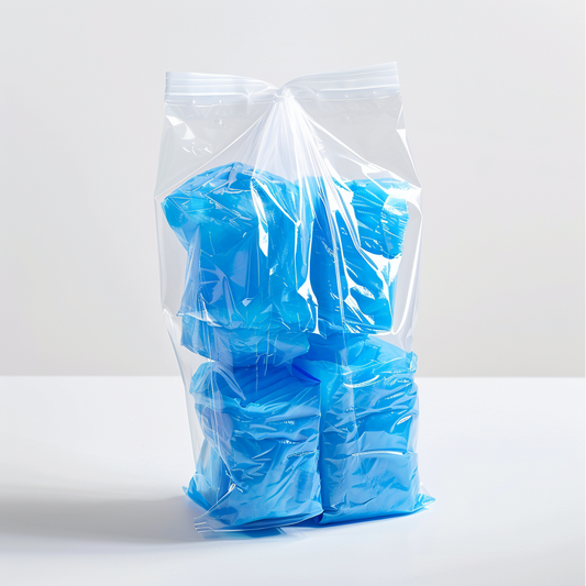 Disposable Non-Slip Shoe Covers (100 Pack) - Premium Booties for Home & Indoor Use